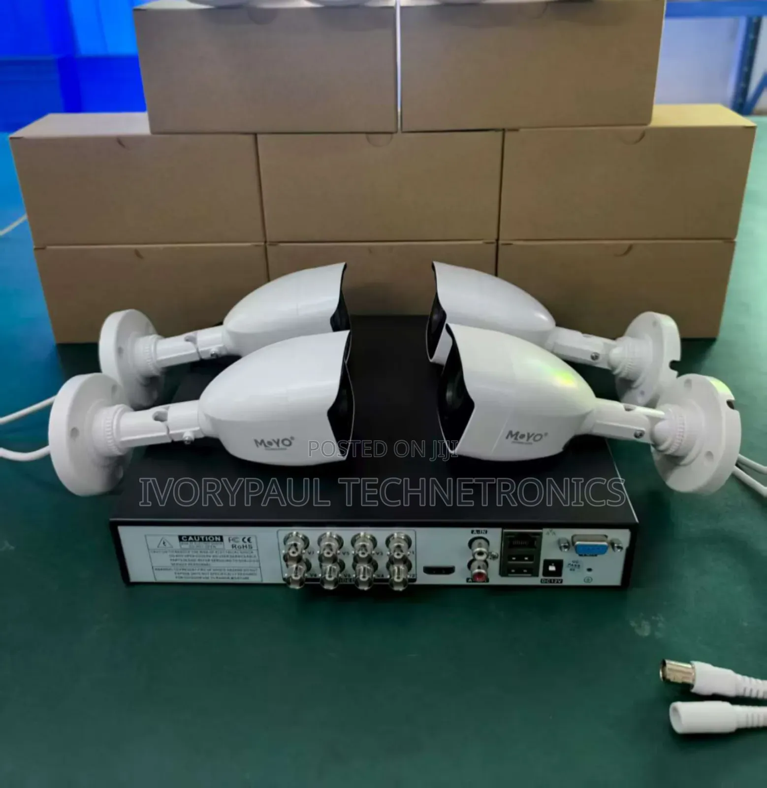 4 Channel NVR Ahd Kit