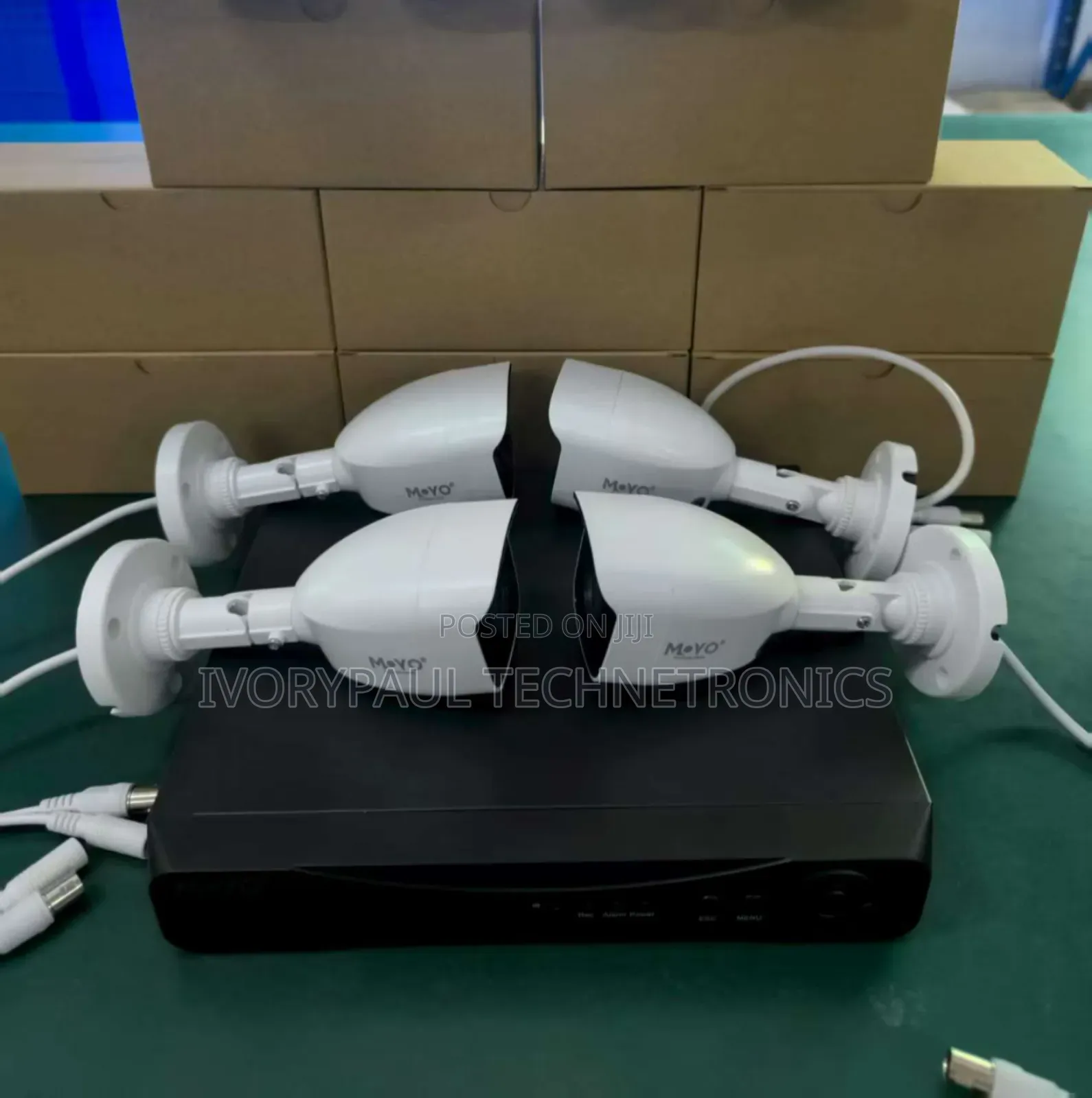 4 Channel NVR Ahd Kit