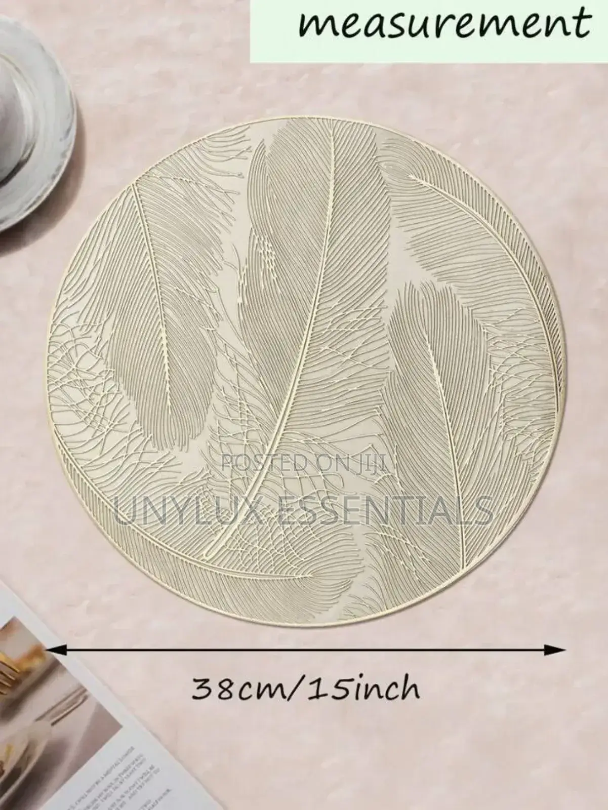 Luxury Dining Table Mat (12pcs)