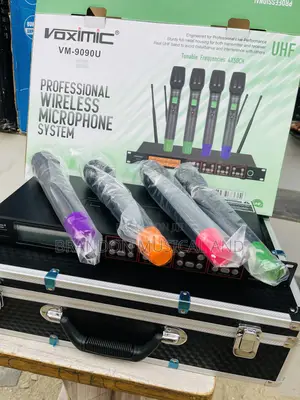 4 in One High Quality Voximic Wireless Microphone