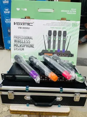 4 in One High Quality Voximic Wireless Microphone