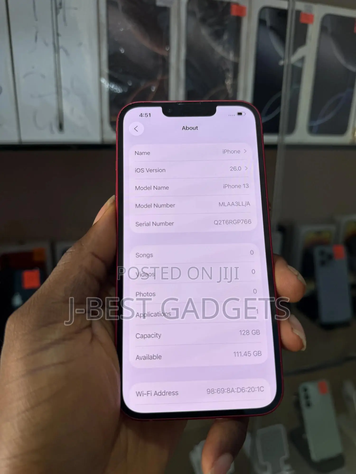 Apple iPhone 13 128 GB Red