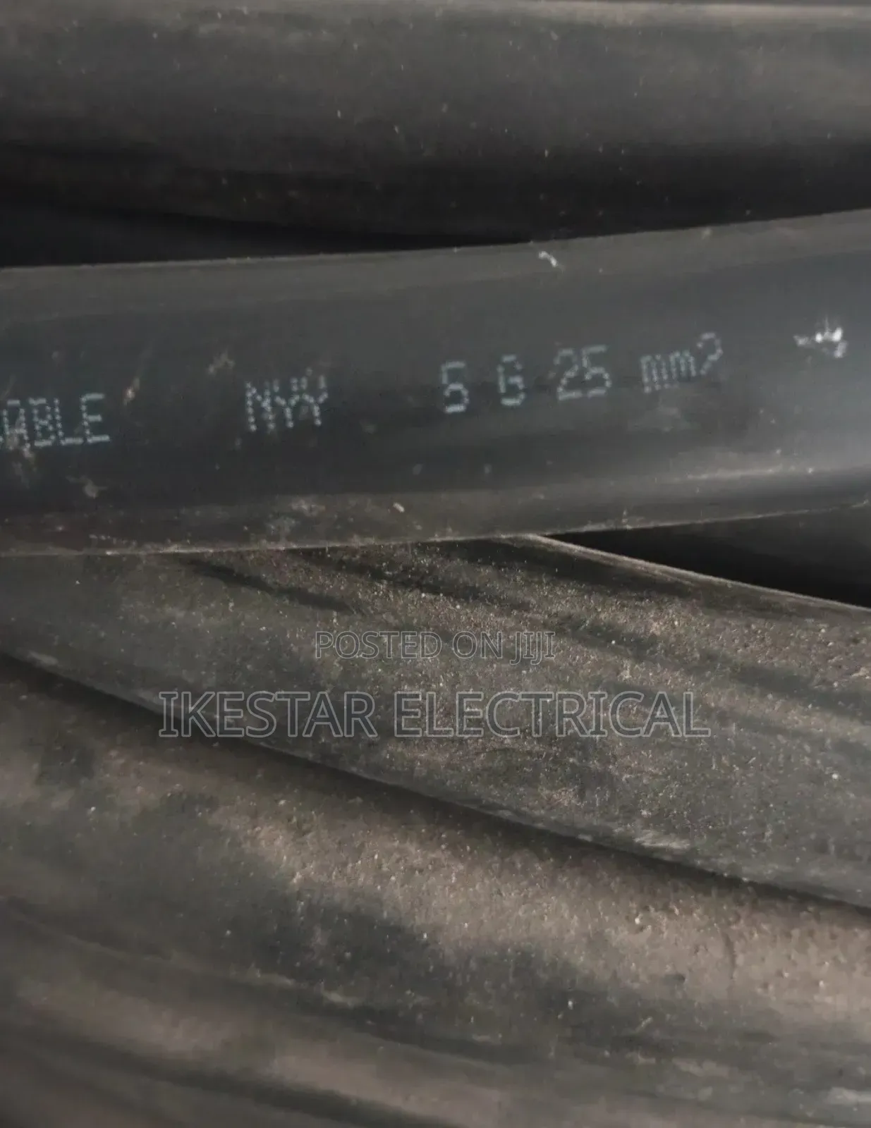 25mmx5core Non-Armoured Cable