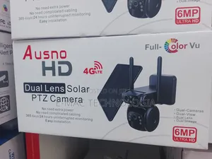 Ausno Hd 6mp Dual Lens Solar PTZ Camera