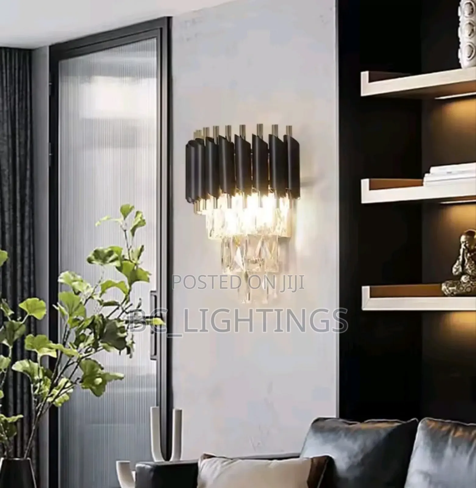 Modern Crystal Wall Light