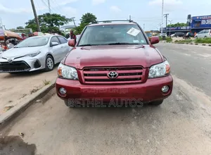 Toyota Highlander Limited V6 2005 Red