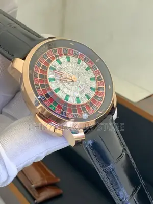 Jacob Co Quality Luxury Men Genuine Leather Wristwatch