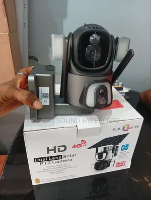 Solar Hd Dual Lens Camera Ubox With 360°