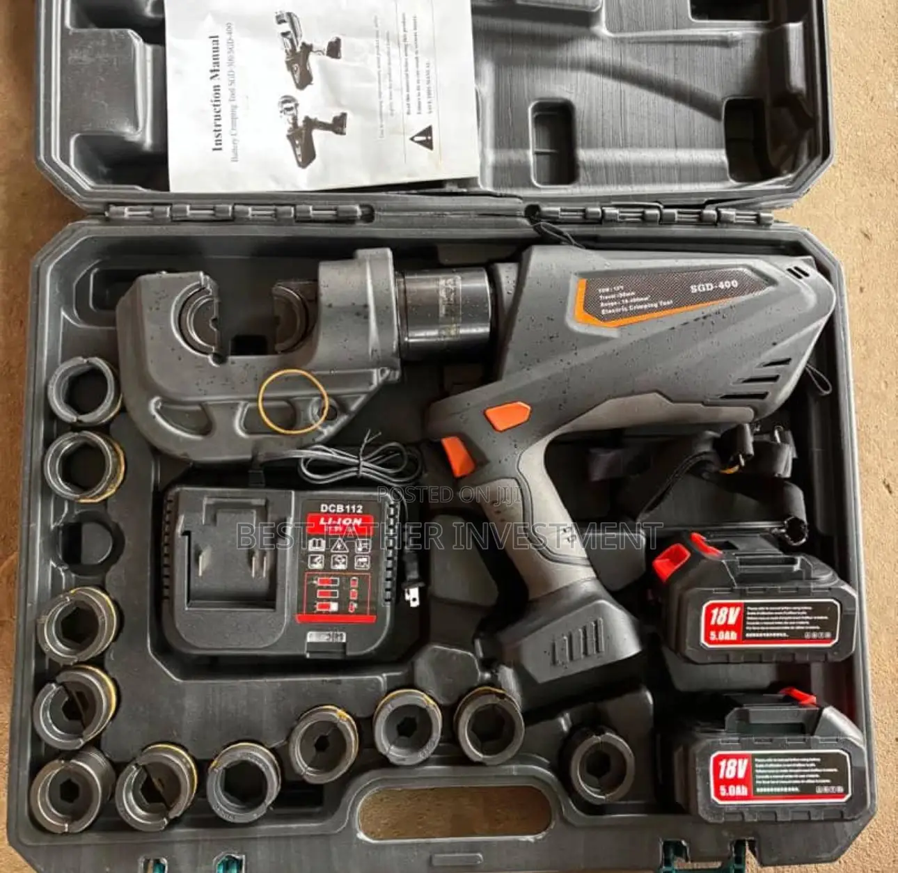 18v Crimping Tools Set