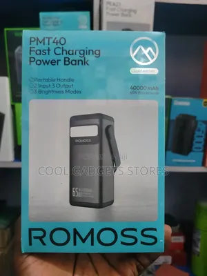 Romoss Pmt40 65w 40000mah Laptop and Phone Power Bank