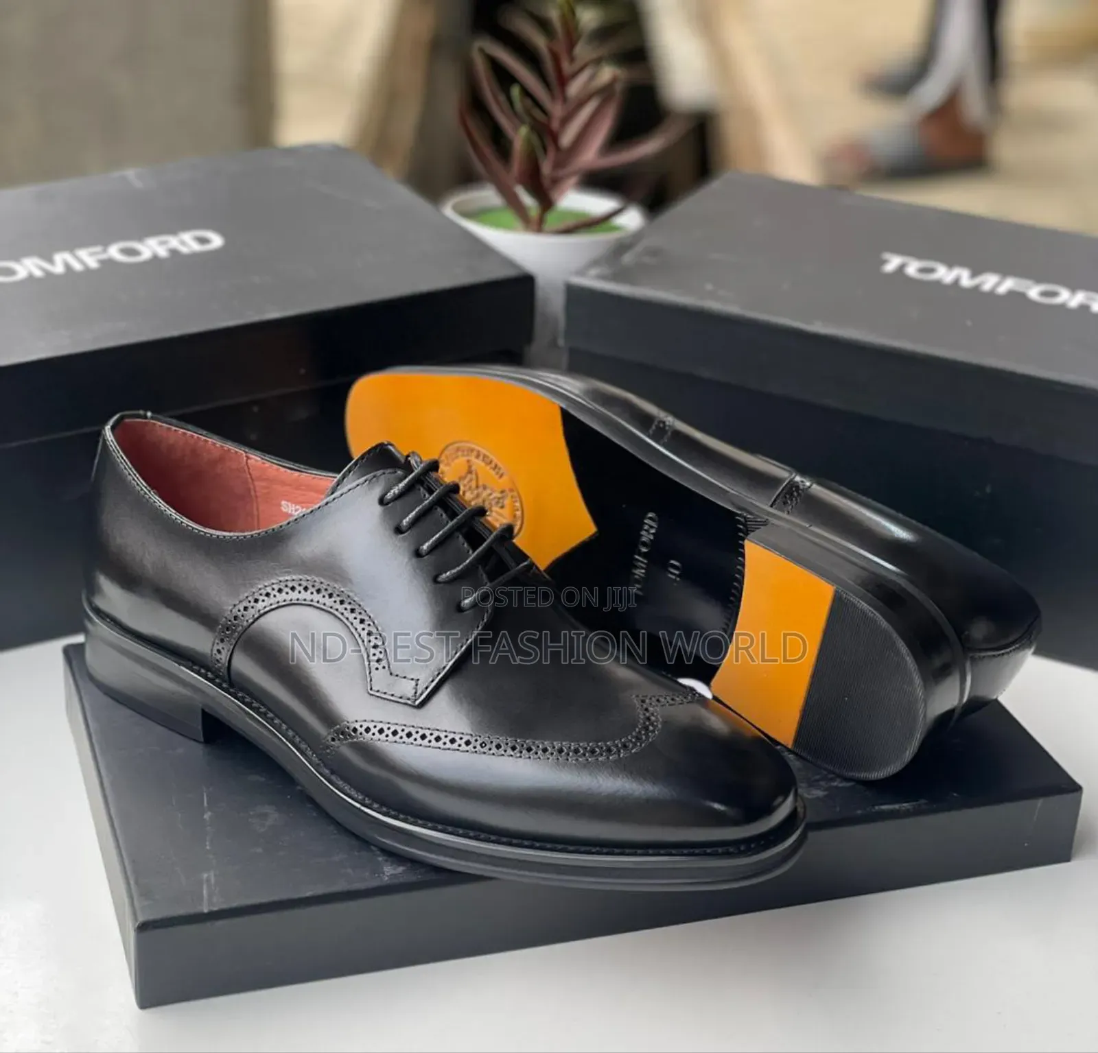 Richwanaz Leather Flat Shoes