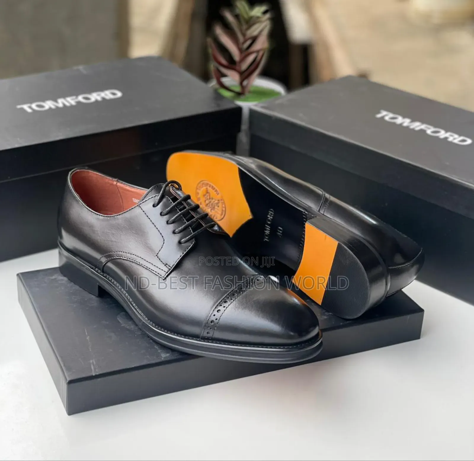 Tom Ford Brown Leather Shoe