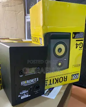 KRK Rokit 5 G4 Professional Powered Nearfield Studio Monitor.