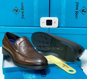Brown Steve Roit Leather Shoe