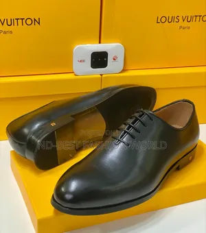 Corporate Louis Vuitton Leather Shoe