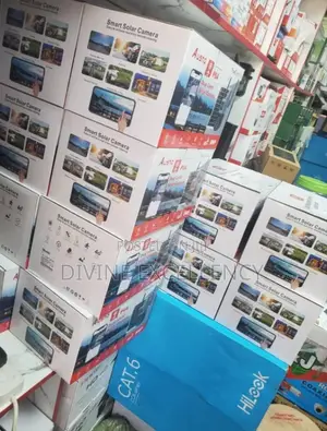 CCTV Dual Lens Solar Camera
