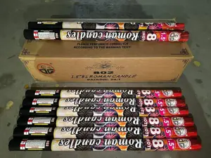 8shot and Display Knockout Banger (6candles in a Pack)