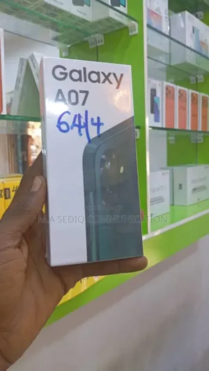 New Samsung Galaxy A07 4G 64 GB Black