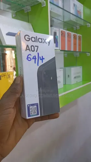 New Samsung Galaxy A07 4G 64 GB Black