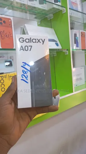 New Samsung Galaxy A07 4G 128 GB Black