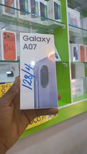 New Samsung Galaxy A07 4G 128 GB Black