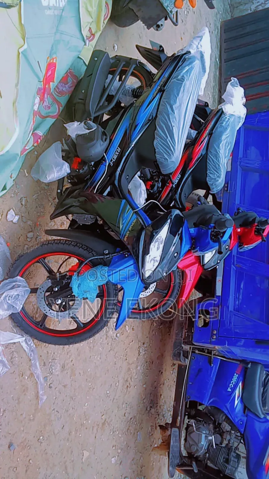 New Motorcycle 2025 Blue