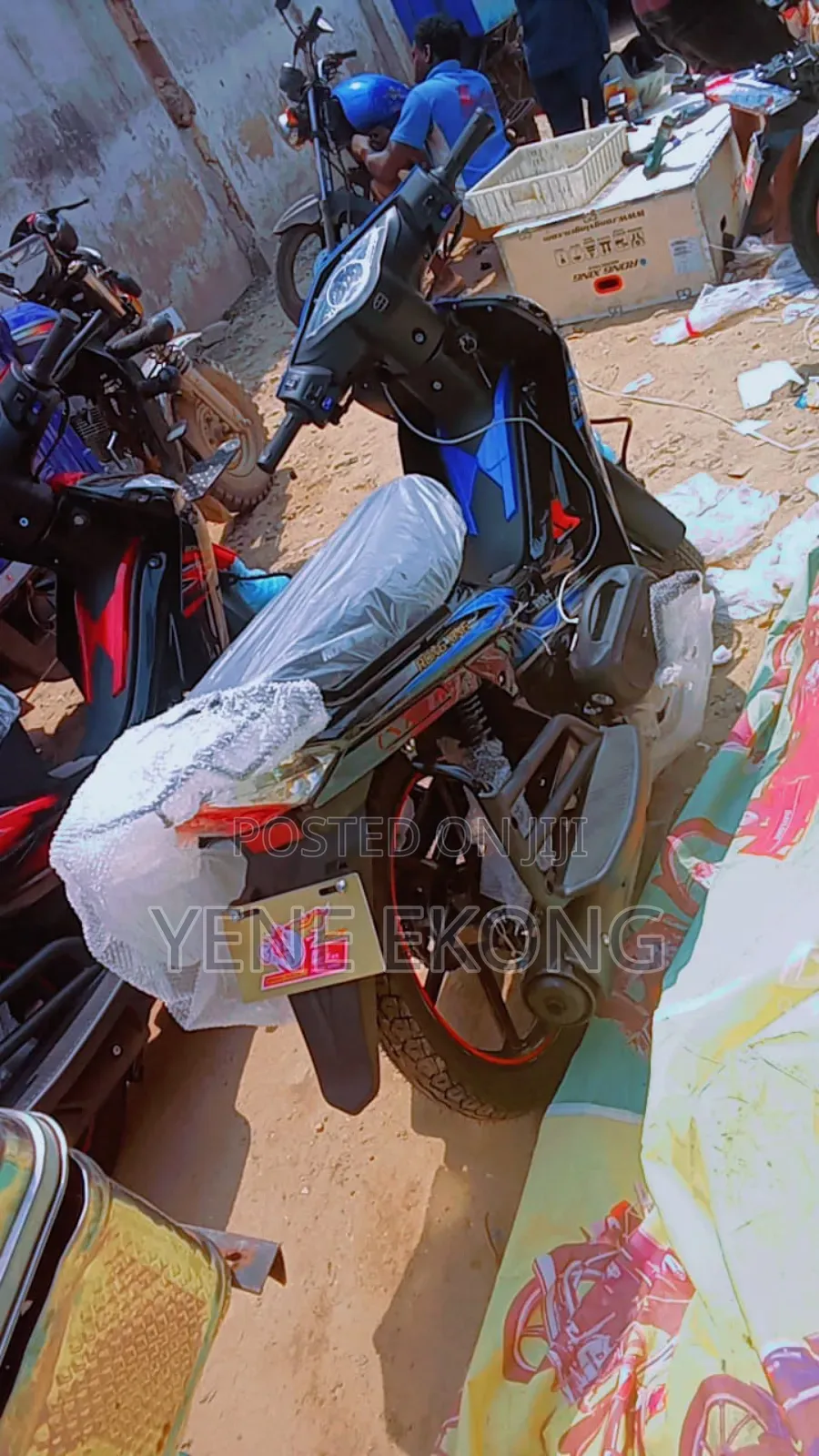 New Motorcycle 2025 Blue