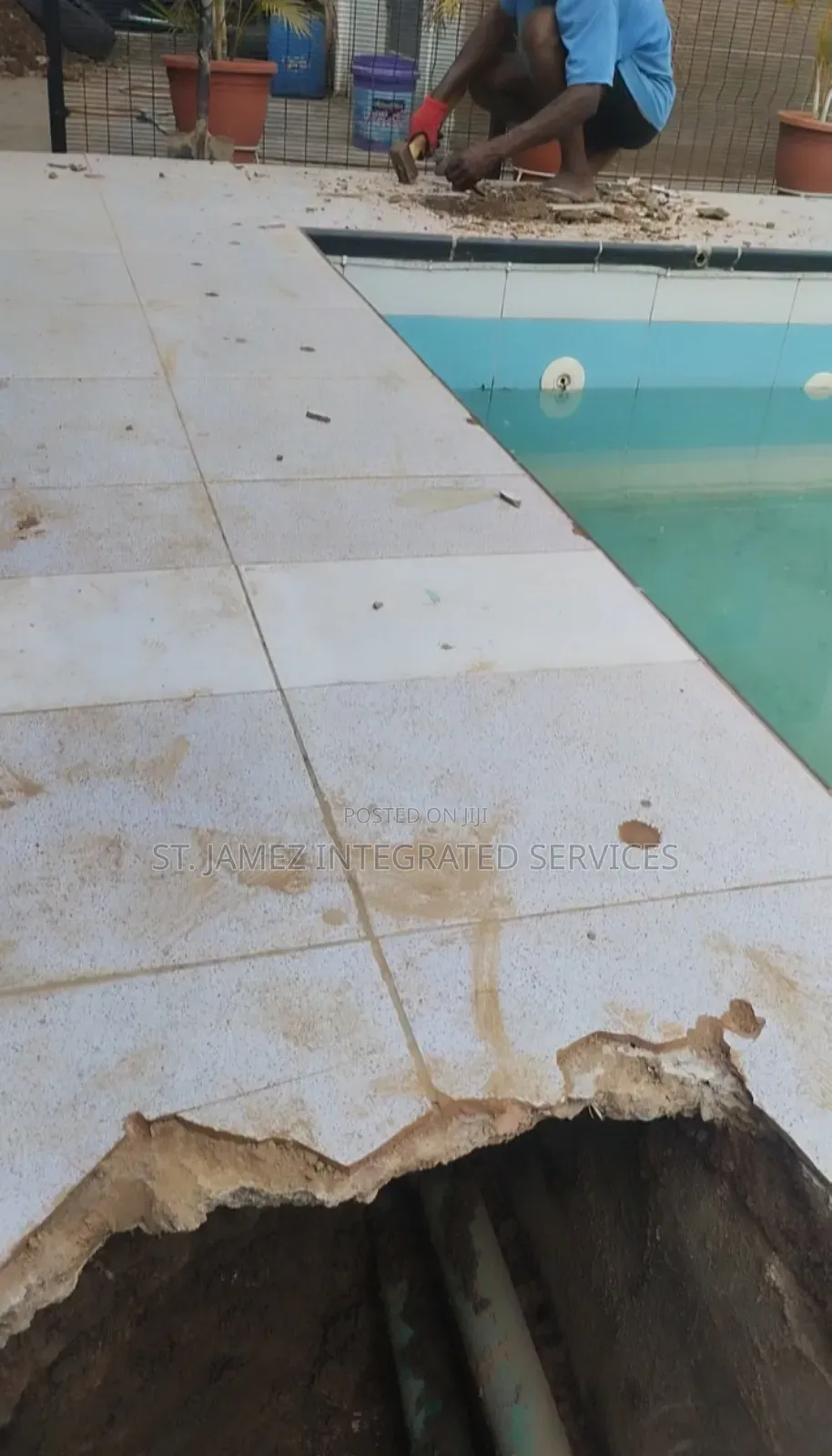 Swimming Pool Leakage Solution Fibreglass Installation