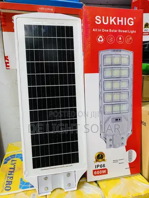 600w Sukhig All In One Solar Street Lights