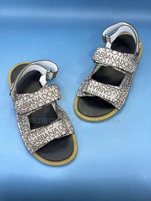 * Original Dolce Gabbana Strap Sandals Available in Sizes