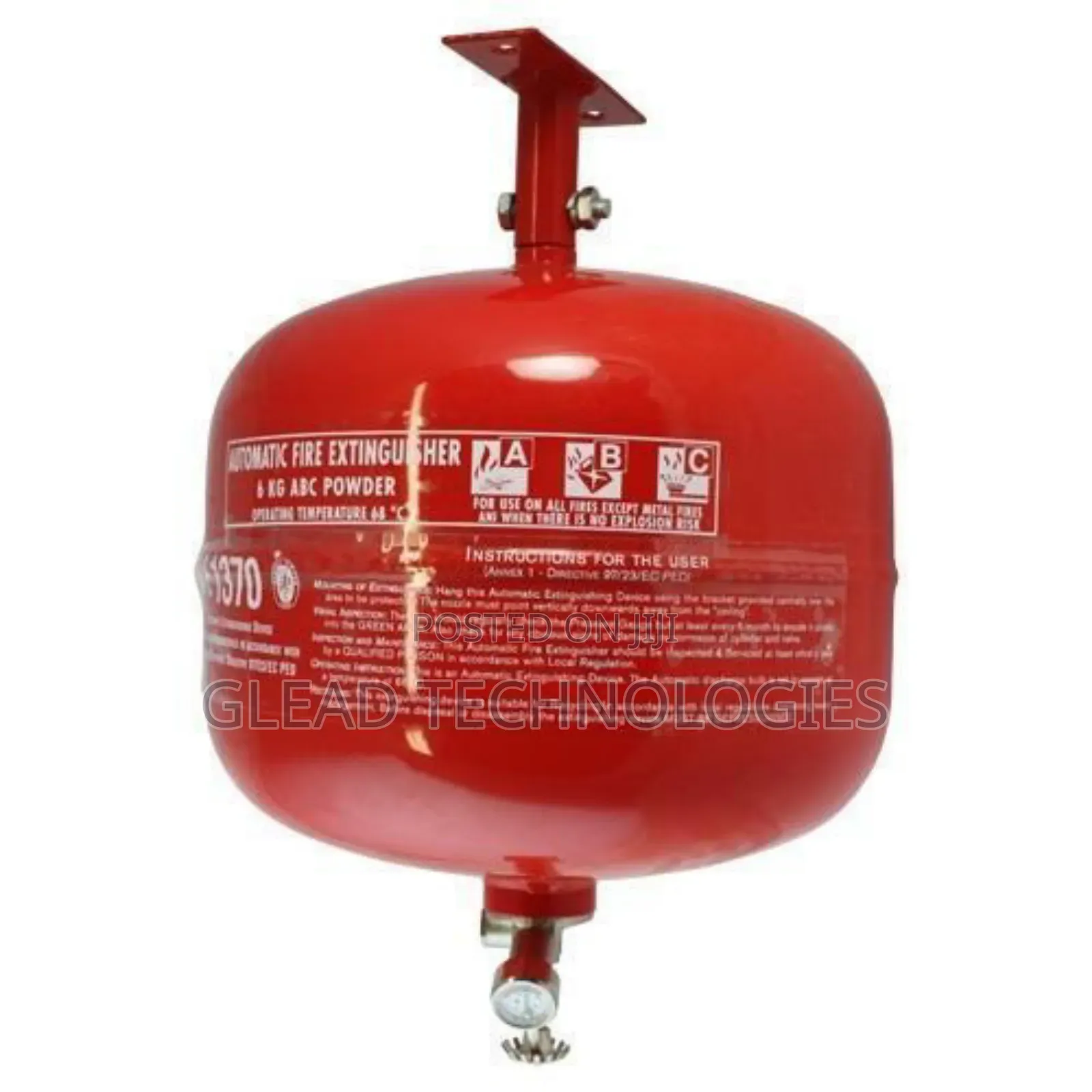 6kg Sprinkler Fire Extinguisher