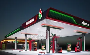 Petrol Station Signage, Branding and Installation