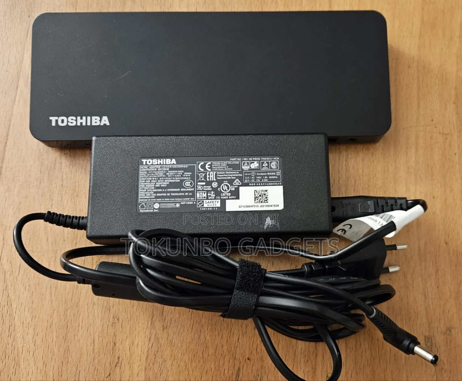 Toshiba Thunderbolt 3 Dock Dual Hdmi With Complete Accessories