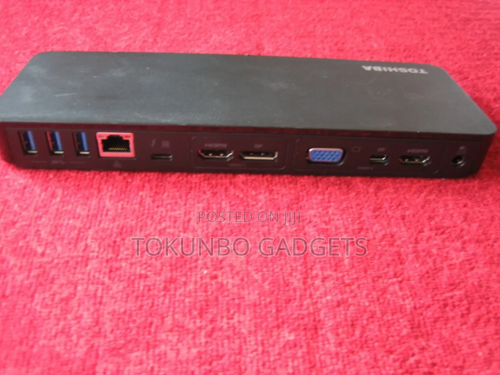 Toshiba Thunderbolt 3 Dock Dual Hdmi With Complete Accessories