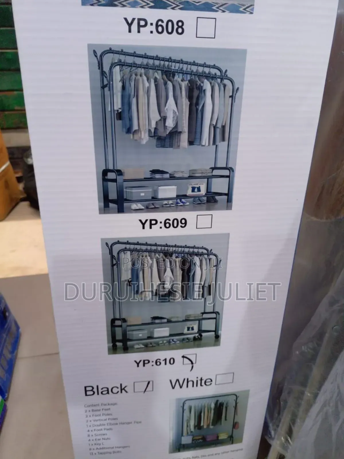 48kg Heavy Duty Double Pole Hanger