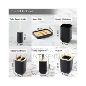 Luxury 6 PCS Bathroom Set
