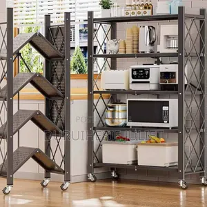 5 Layer Foldable Storage Kitchen Rack