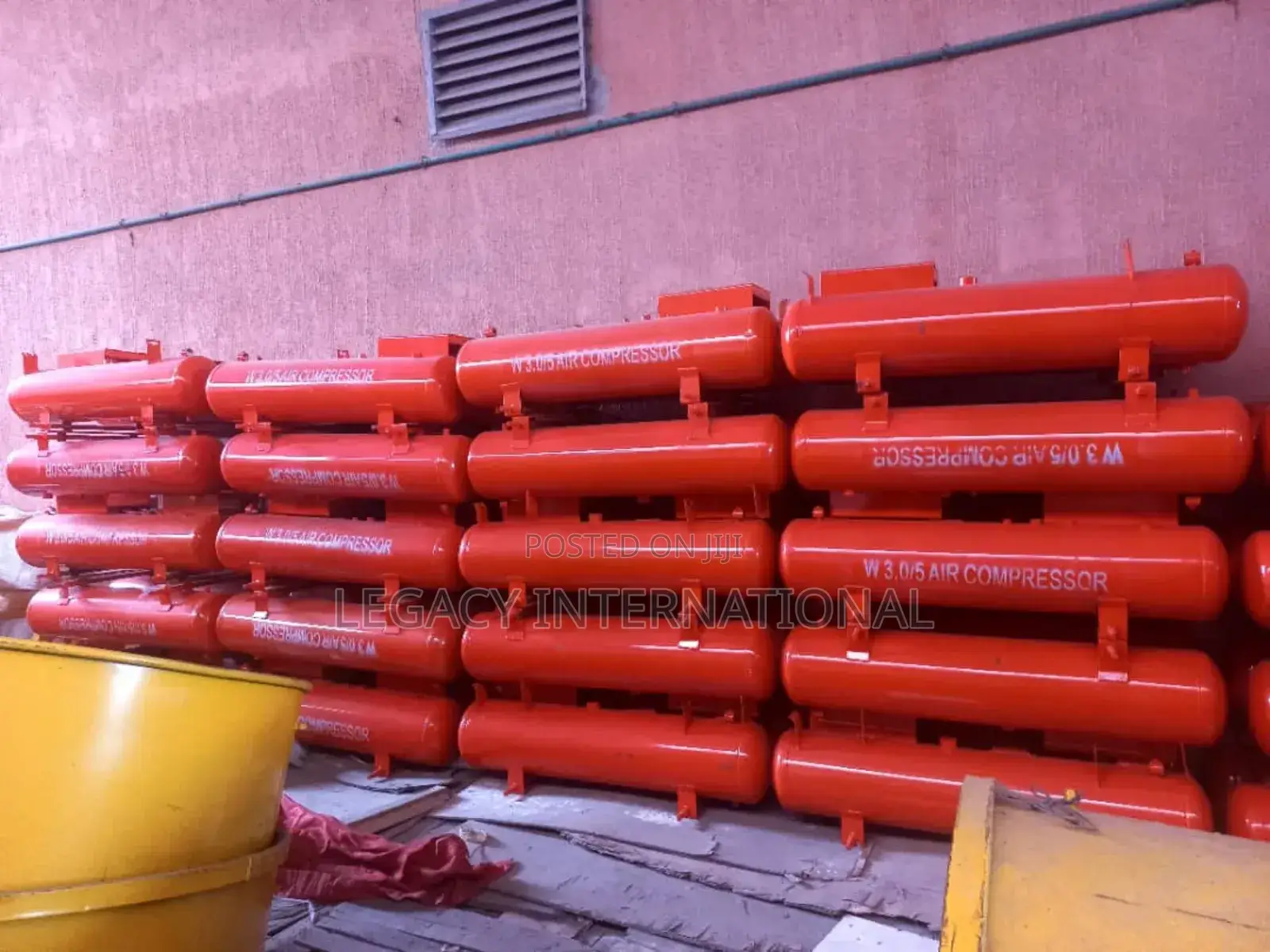 Double Tank Air Compressor Without Engine
