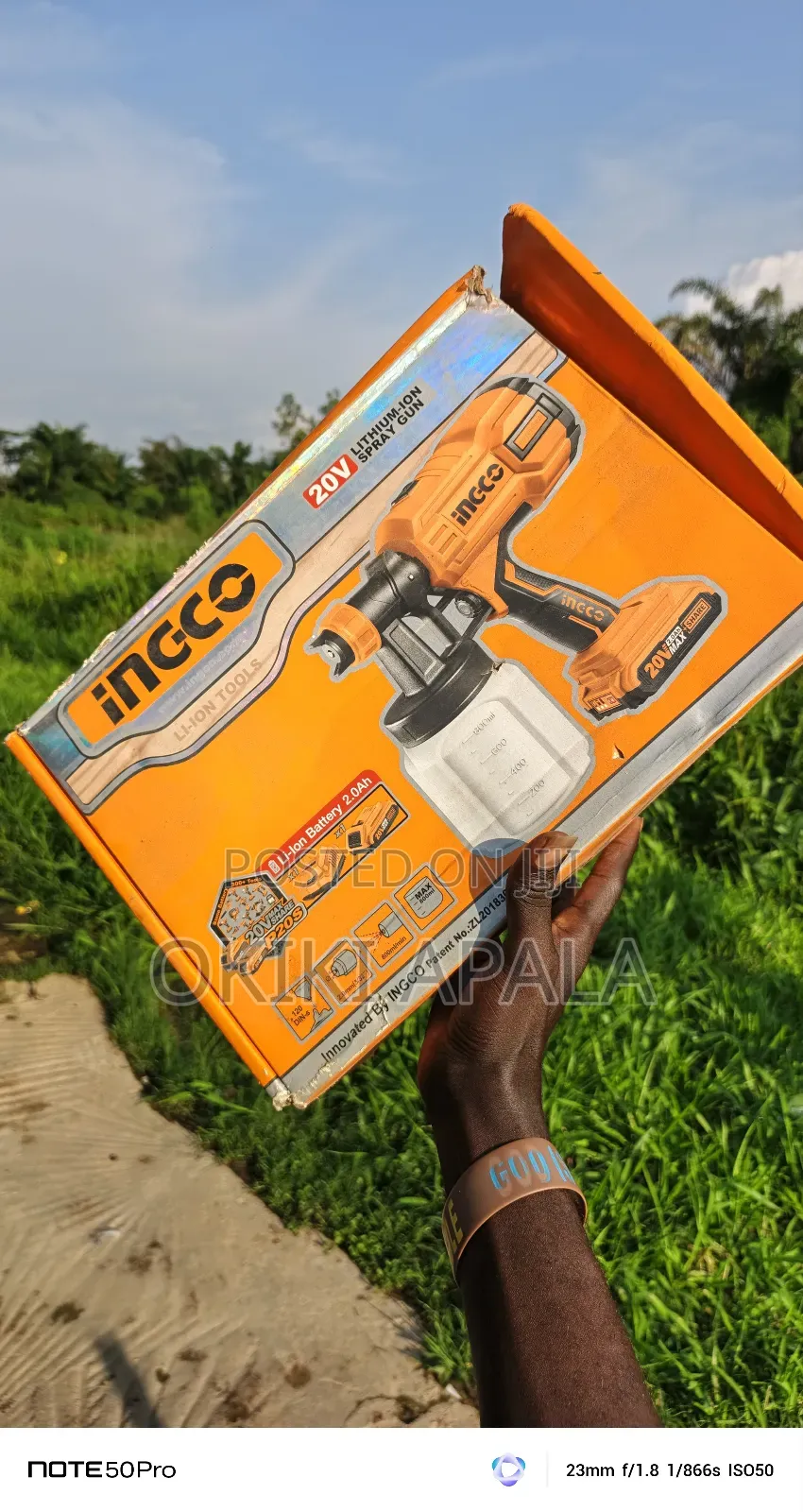 Rechargeable Spraying Machine