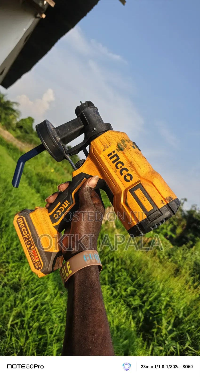 Rechargeable Spraying Machine