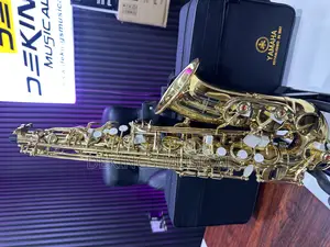 Professional Yamaha Alto Saxophone Gold Sax