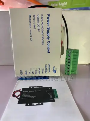 Dc 12v3a Output Access Control Power Supply Switch Input Ac90v-260v