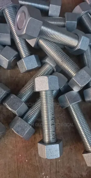 1-1/4" X 170mm, Stud Bolt Zinc-Coated Steel