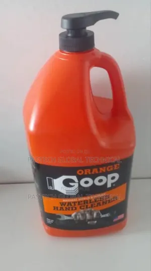 Orange Goop Waterless Hand Cleaner.