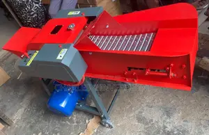 Electric Motor Chaff Cutter With Conveyor for Animal Feed Processing