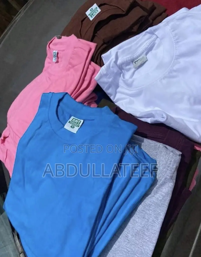 High Quality SMT Plain T-Shirt