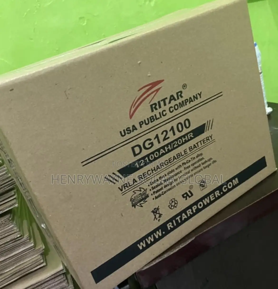 Rita Battery 100ah