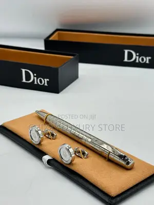 High Quality Luxury Men Cufflinks and Pen