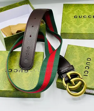 Gucci Quality Luxury Men Genuine Leather Belt