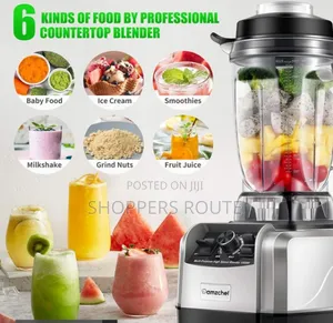 Amzchef Professional Blender 1800w
 Zm 5009